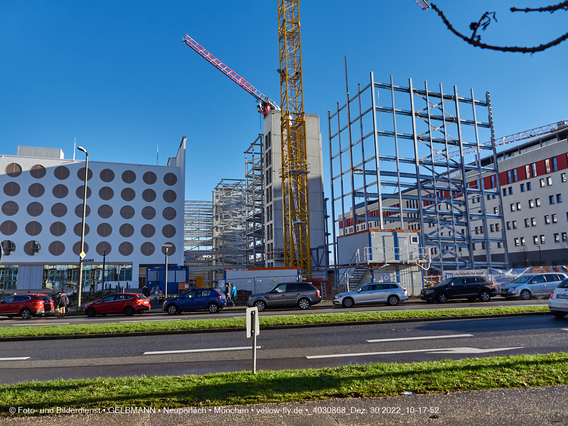 30.12.2022 - Baustelle R.EVO in Neuperlach-Süd